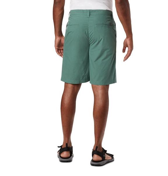 Columbia Washed Out Shorts Green For Men's NZ82514 New Zealand